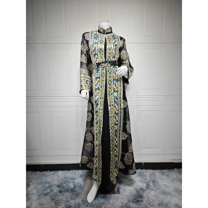 Abaya ensemble 2 pièces élégante