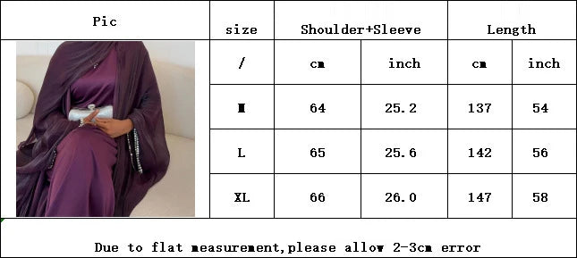 Abaya moderne fluide style Dubai chic