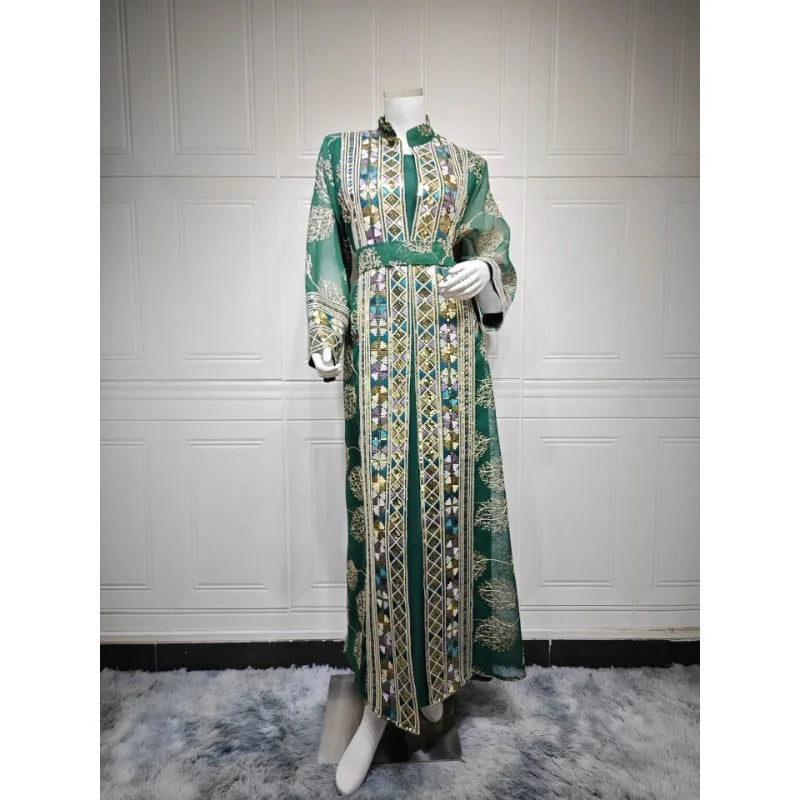 Abaya ensemble 2 pièces élégante