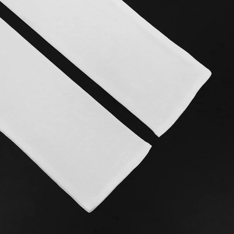 Haut bandage à col en V pour femme,