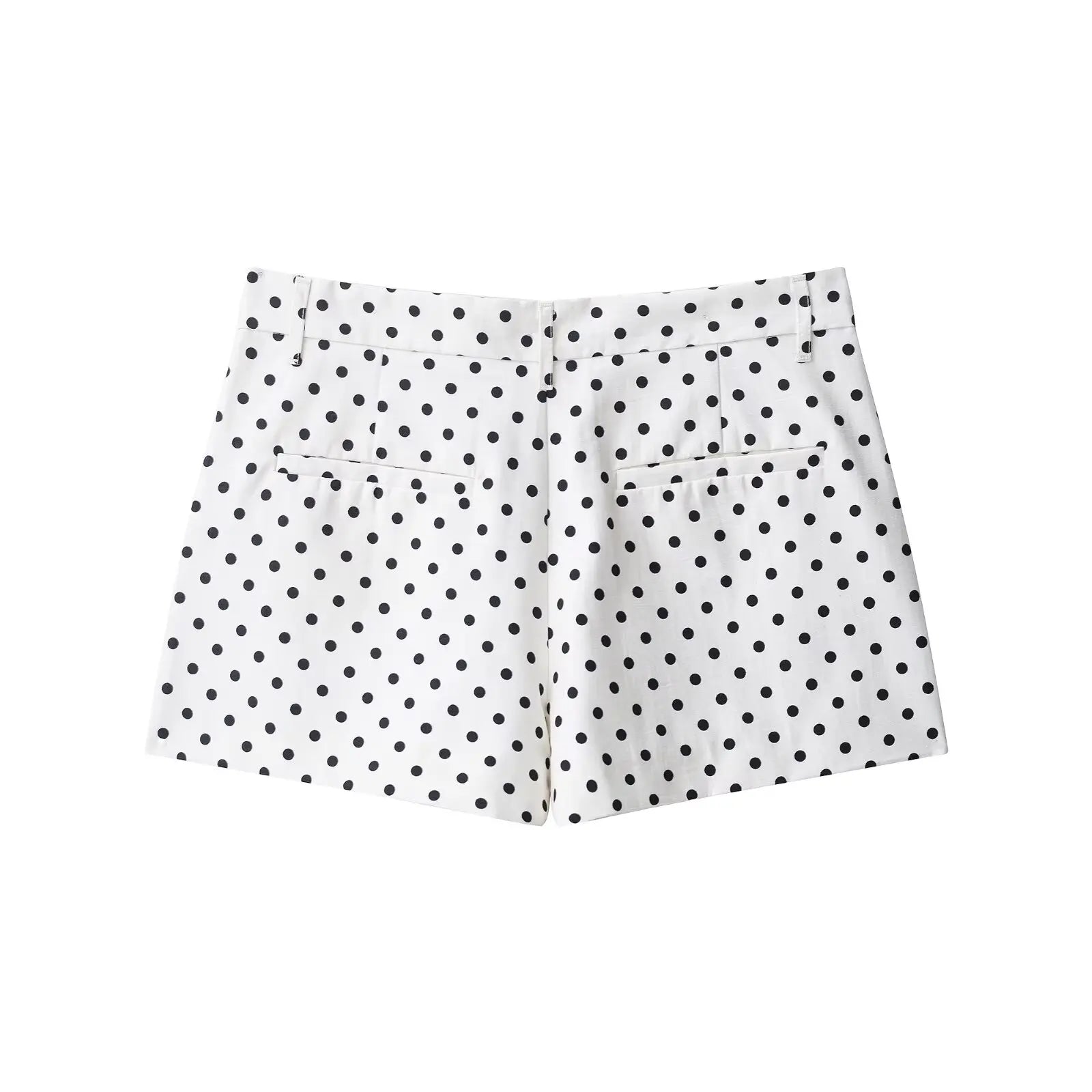 HH femme automne manches longues col roulé fermeture éclair avec poches cordon manteaux décontractés femmes mode à pois imprimé veste