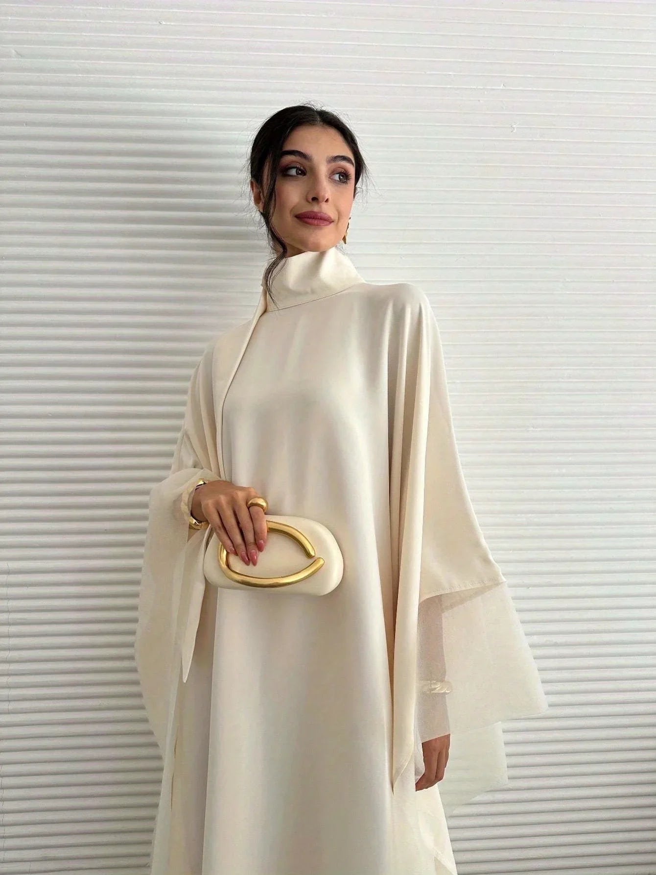 Abaya Élégante Style Dubaï – Robe Longue Chic & Fluide