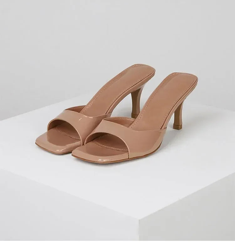 NewHigh talons chaussons pour femmes élégant