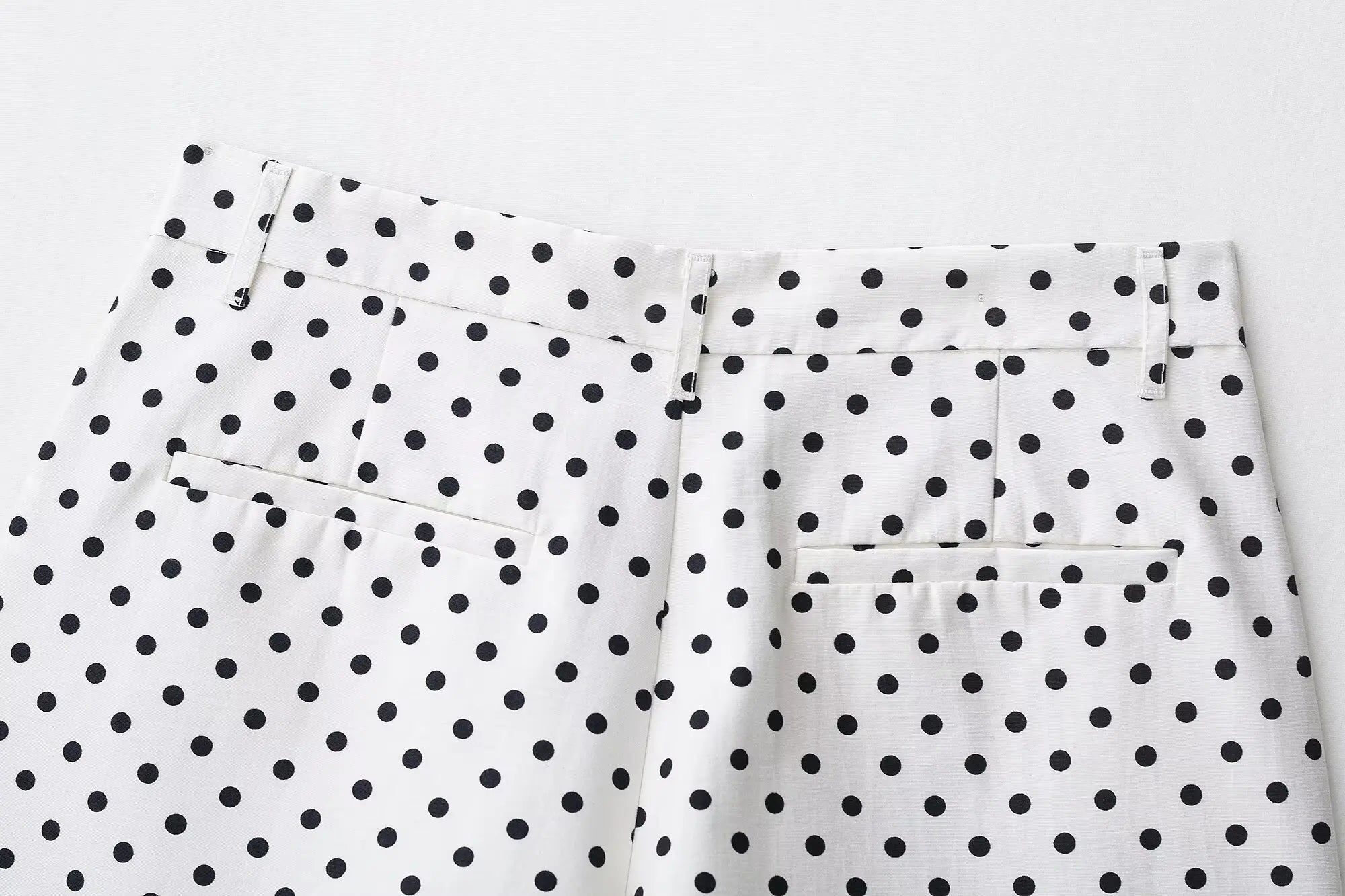 HH femme automne manches longues col roulé fermeture éclair avec poches cordon manteaux décontractés femmes mode à pois imprimé veste