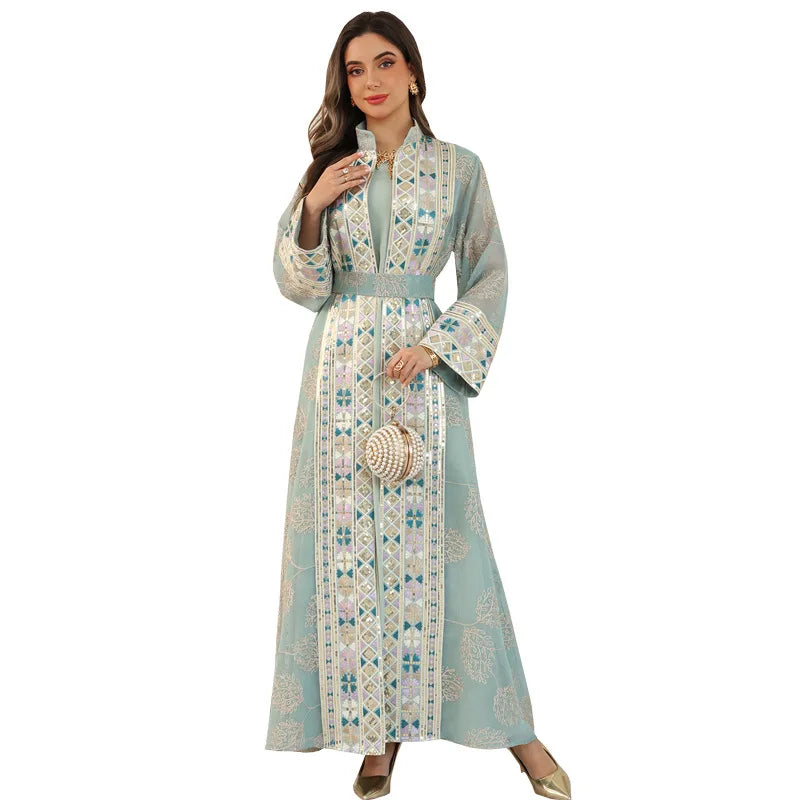 Abaya ensemble 2 pièces élégante