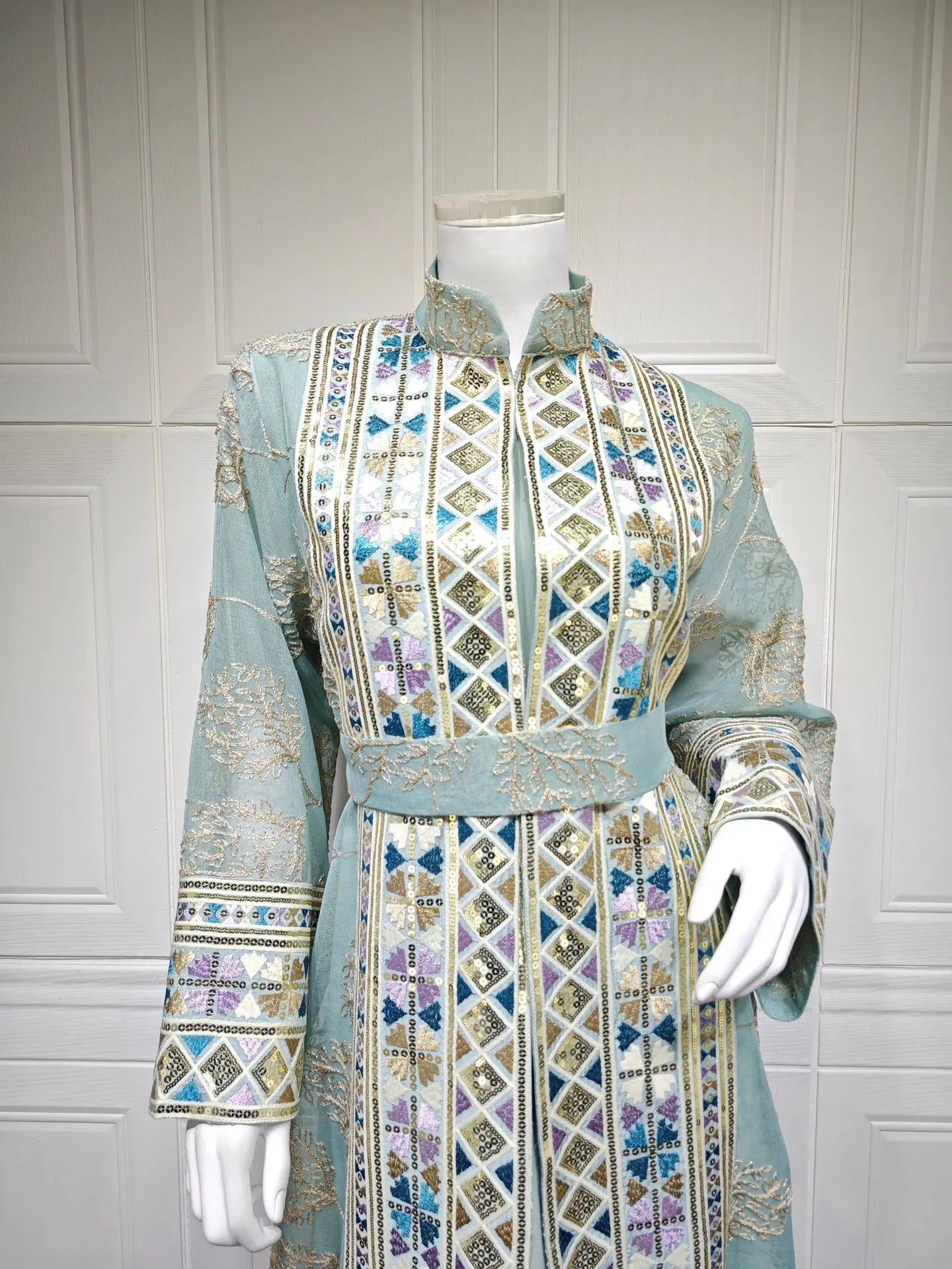 Abaya ensemble 2 pièces élégante