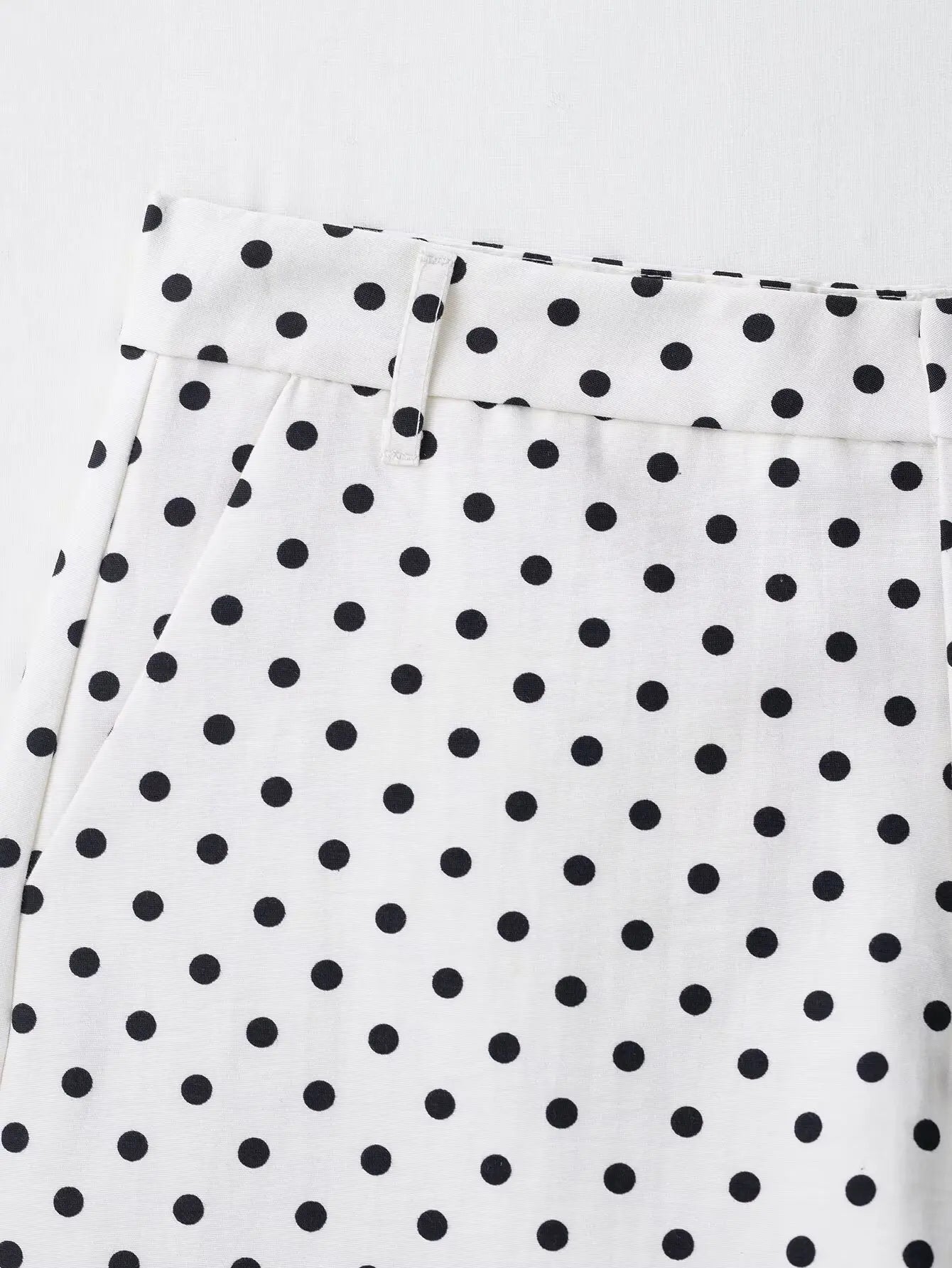 HH femme automne manches longues col roulé fermeture éclair avec poches cordon manteaux décontractés femmes mode à pois imprimé veste