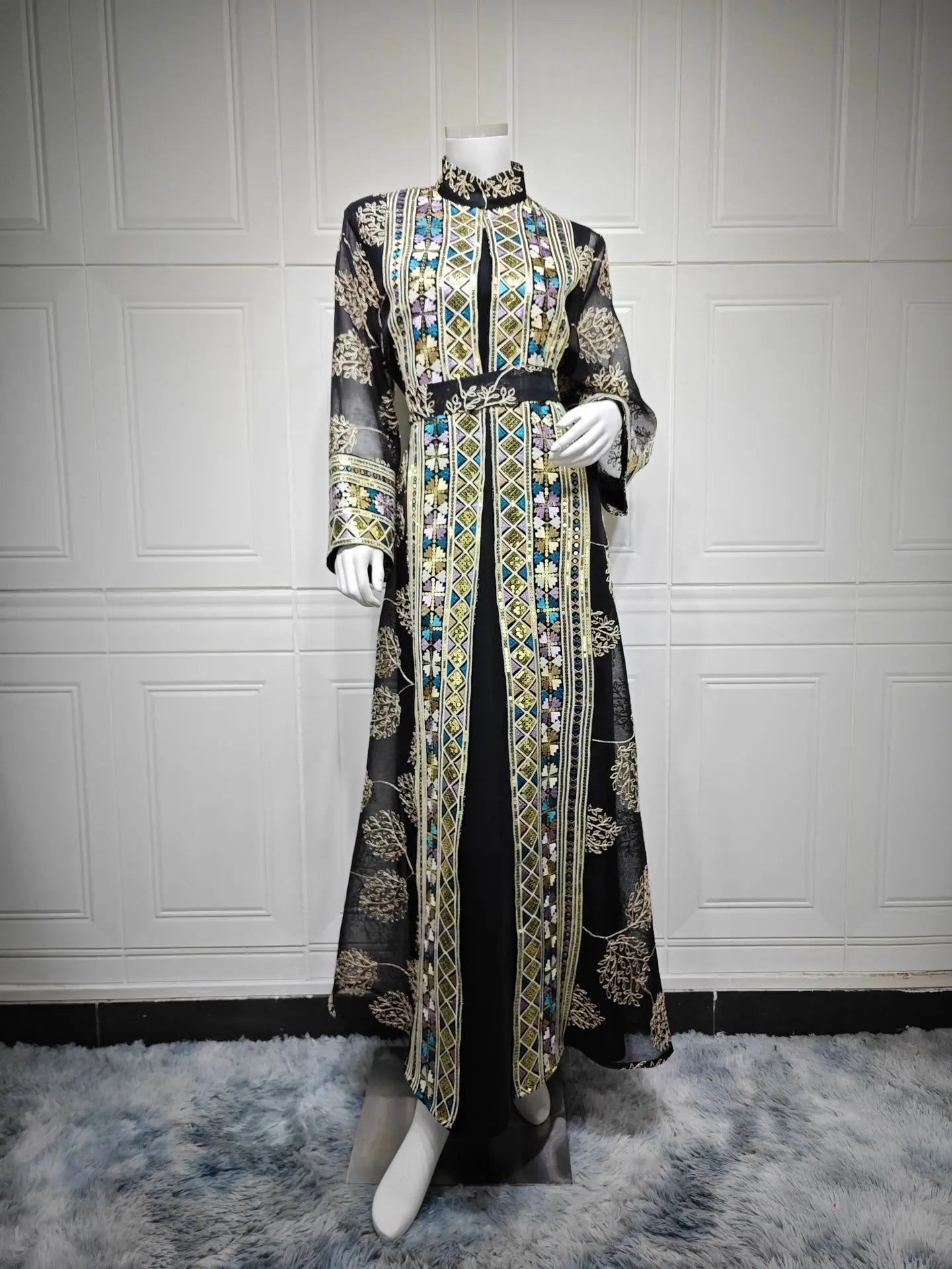 Abaya ensemble 2 pièces élégante