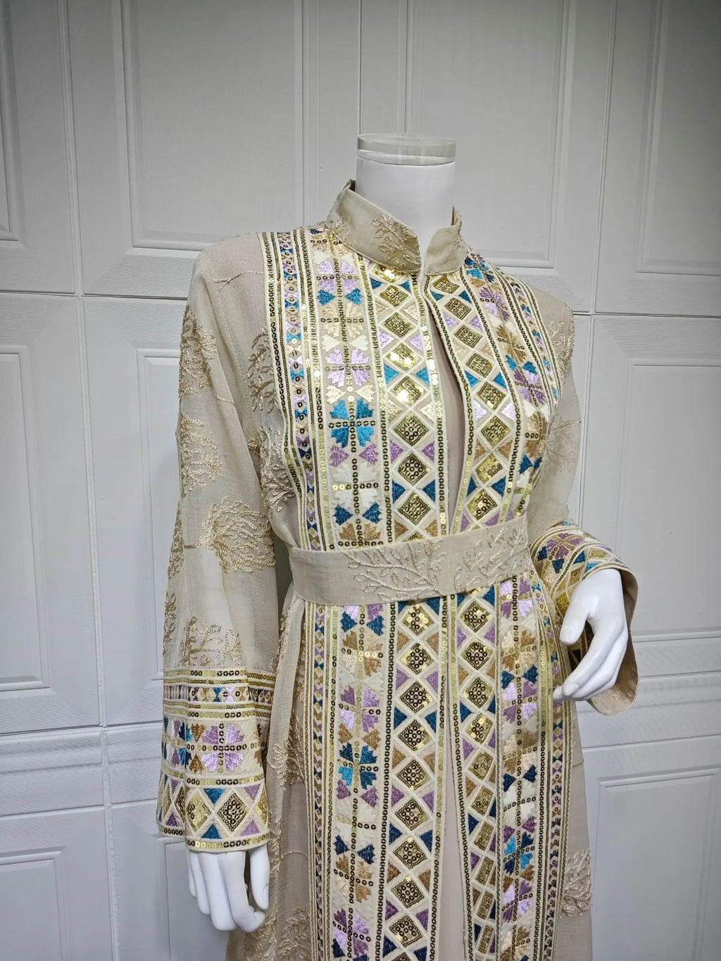 Abaya ensemble 2 pièces élégante