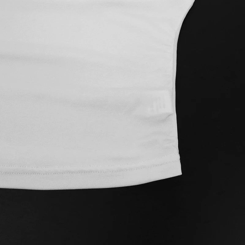Haut bandage à col en V pour femme,