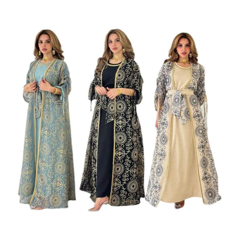 Kimono Abaya brodé